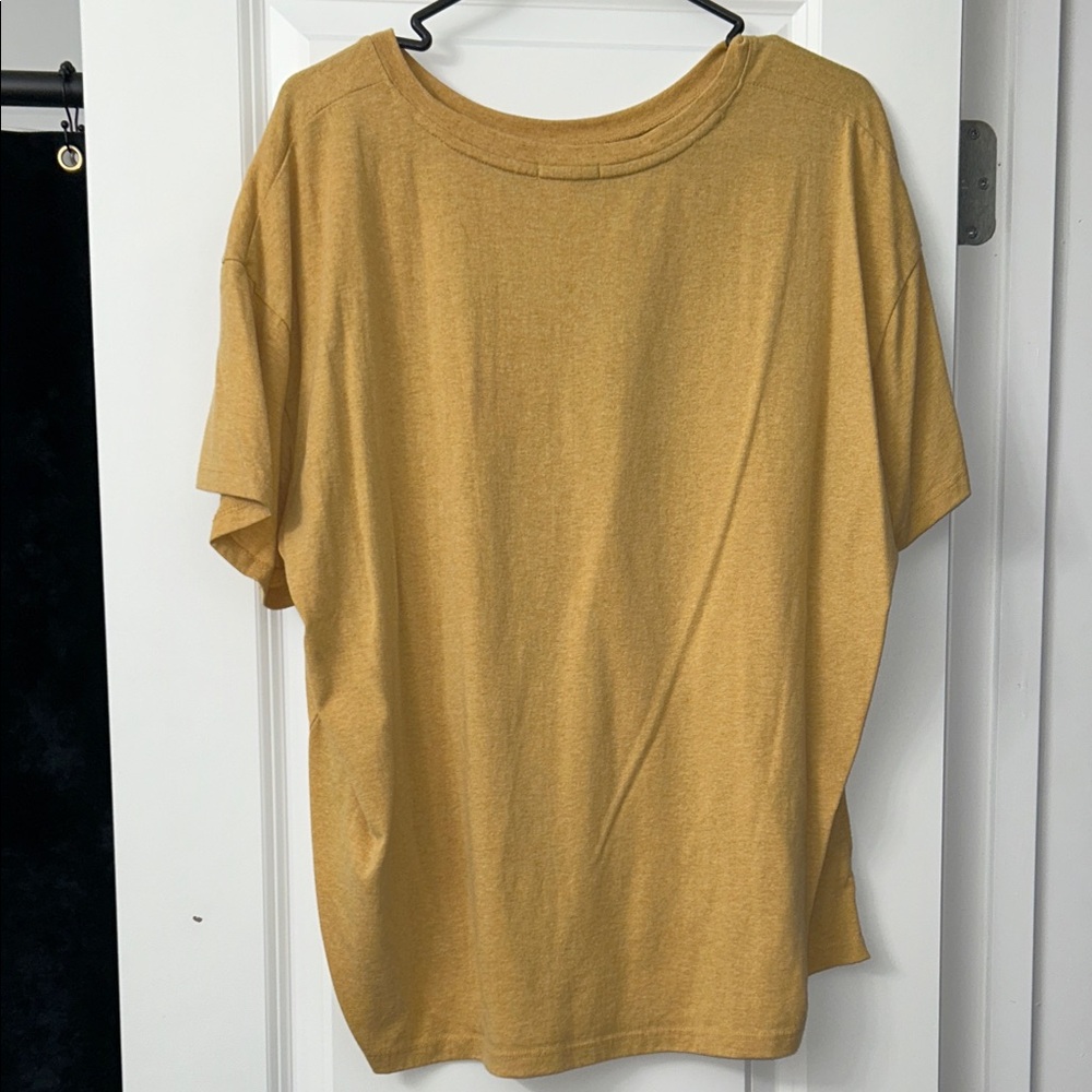Maurices Mustard Yellow T-Shirt - Picture 3 of 3